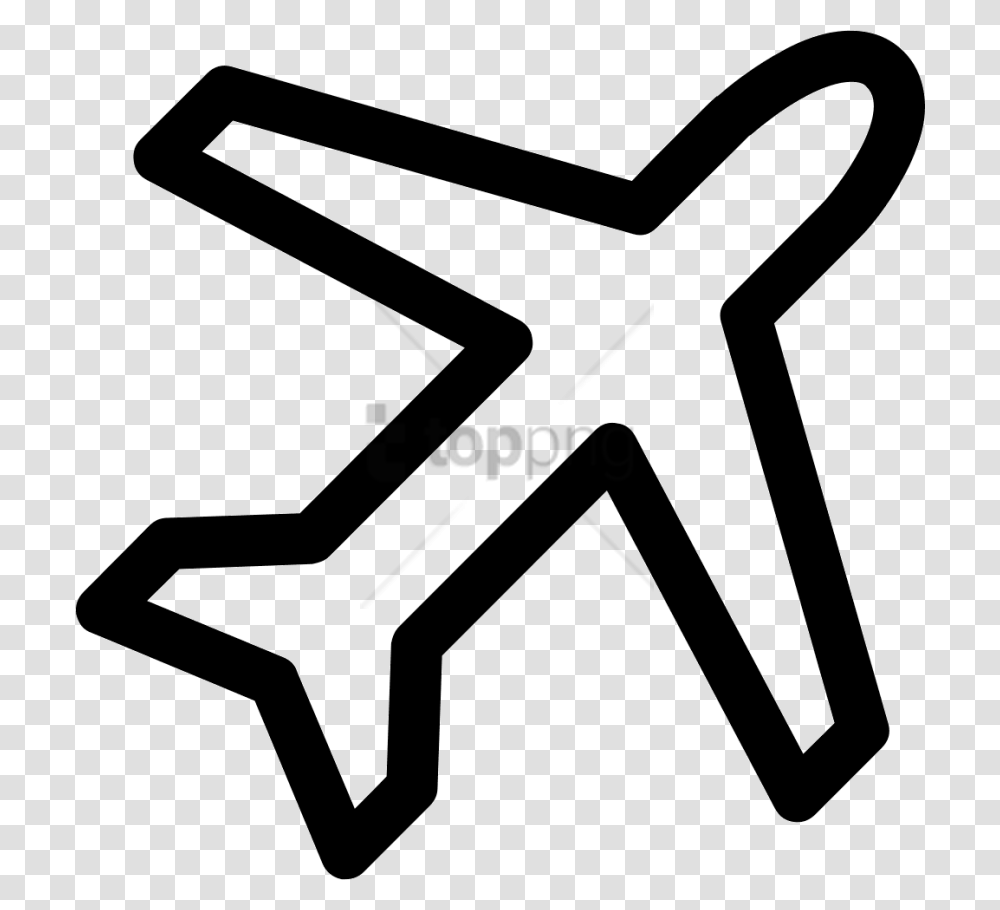 Plane Vector, Star Symbol, Number Transparent Png