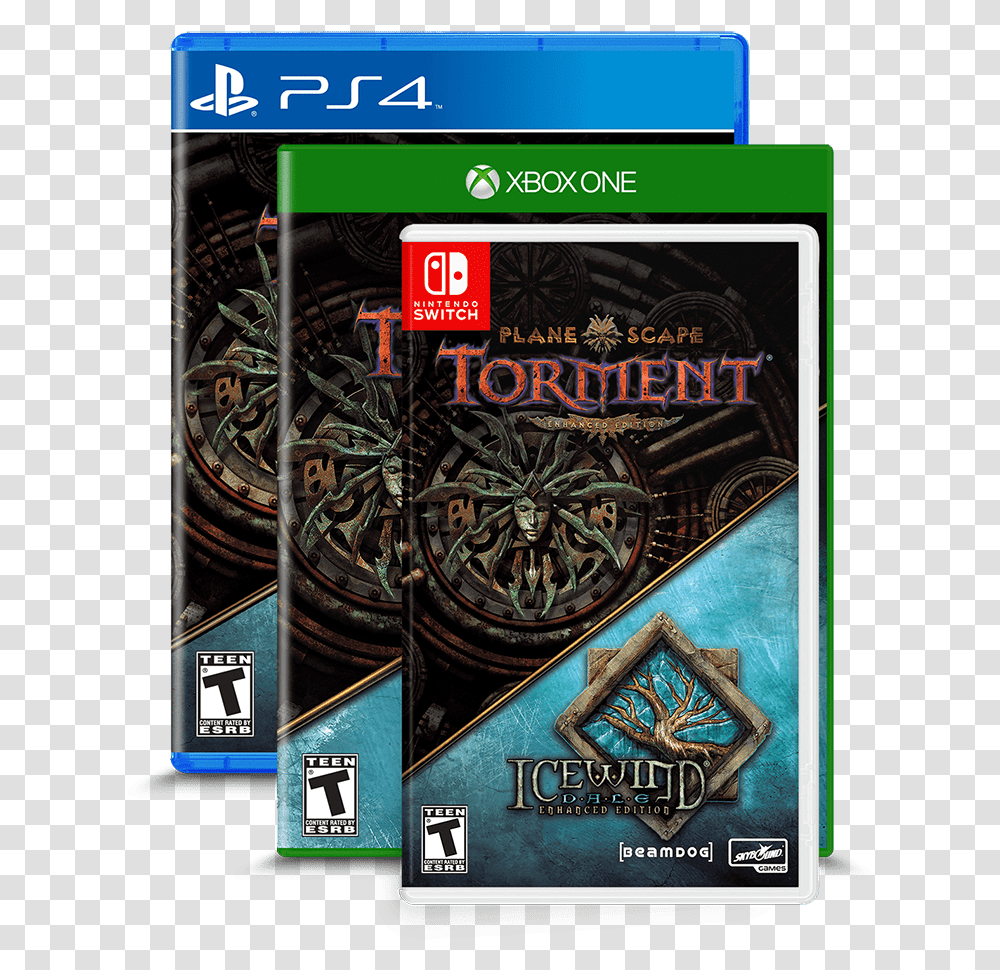 Planescape Torment Amp Icewind Dale Enhanced Edition, Dvd, Disk, Arcade Game Machine Transparent Png