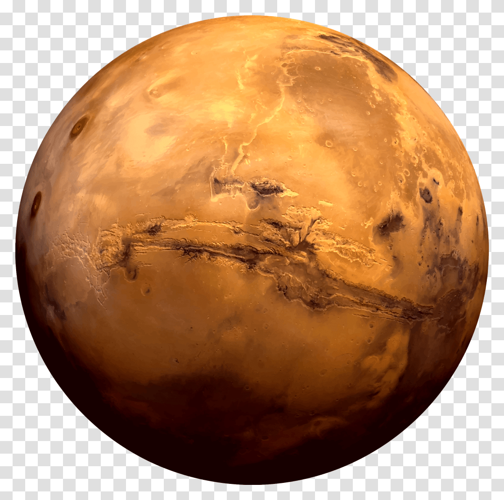 Planet Clipart Atmosphere Planet Mars Hd, Moon, Outer Space, Night, Astronomy Transparent Png