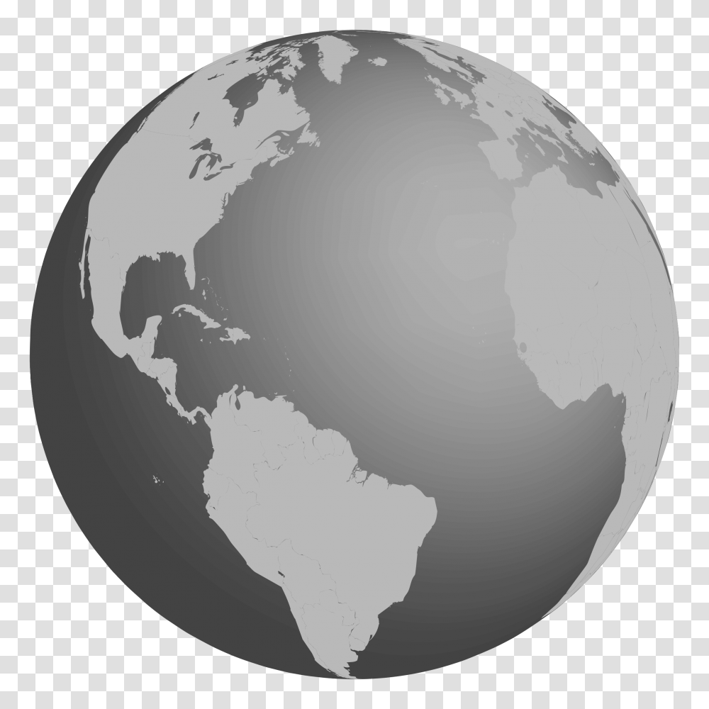 Planet Clipart Grey, Outer Space, Astronomy, Universe, Globe Transparent Png