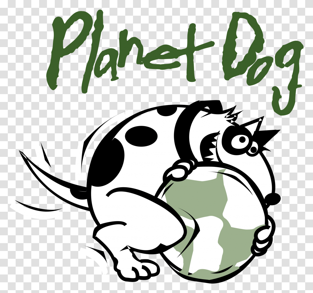 Planet Dog Logo Planet Dog Logo, Animal, Sea Life, Food Transparent Png