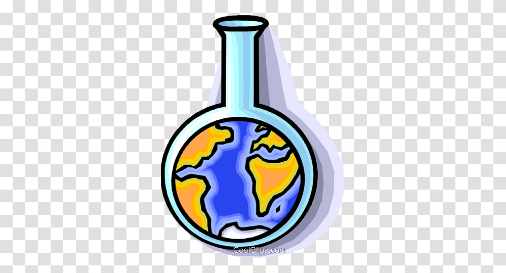 Planet Earth And The Chemical Industry Royalty Free Vector Clip, Outer Space, Astronomy, Universe, Globe Transparent Png