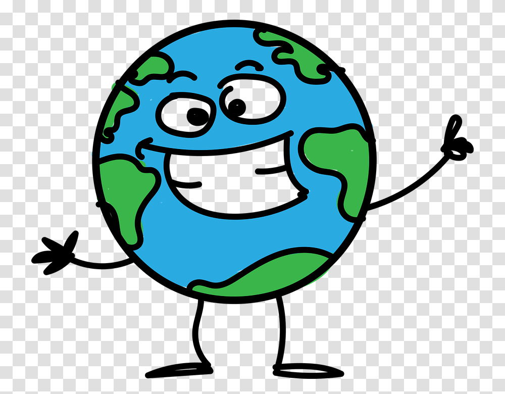 Planet Earth Clipart Cartoon, Astronomy, Outer Space, Universe, Globe Transparent Png
