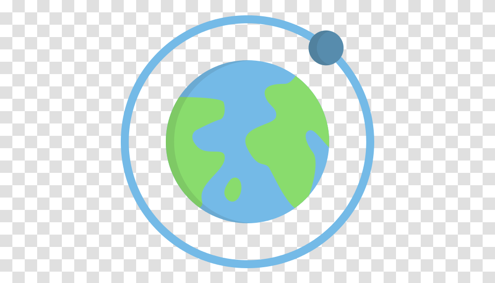Planet Earth Orbit Icon Circle, Astronomy, Outer Space, Universe, Rug Transparent Png