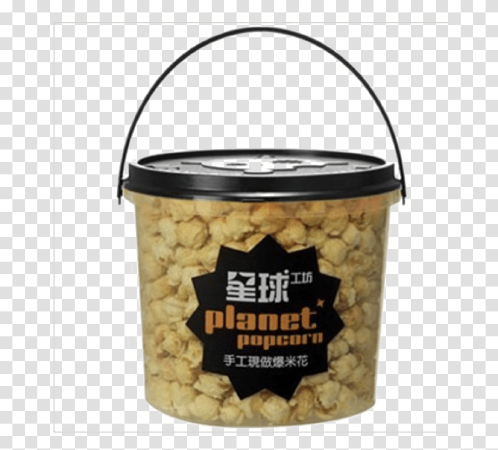 Planet Popcorn, Food, Plant, Bucket, Shaker Transparent Png