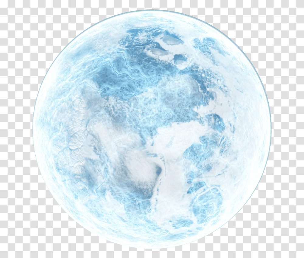 Planet Ring Ice Planet, Moon, Outer Space, Night, Astronomy Transparent Png