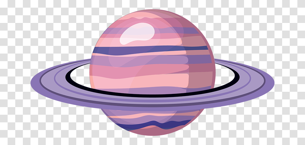 Planet With Rings Clipart, Purple, Architecture, Building Transparent Png