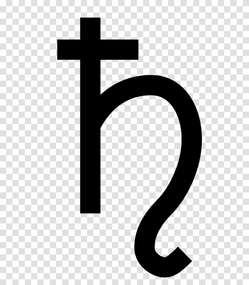 Planetary Symbol For Saturn, Number, Alphabet, Cross Transparent Png