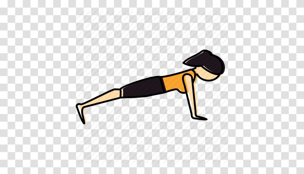 Plank Pose Clipart Clip Art Images, Bow, Leisure Activities, Photography Transparent Png