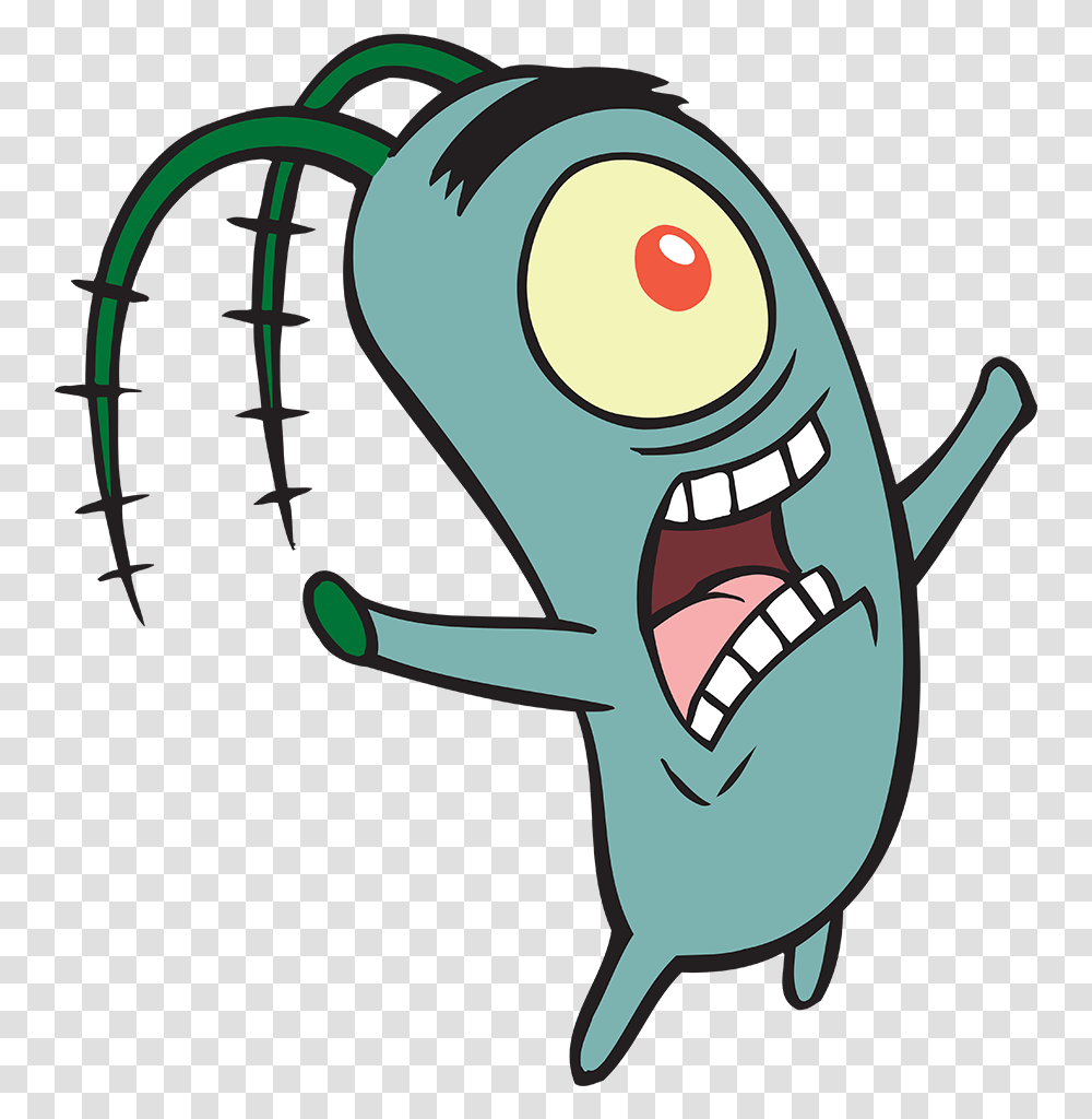 Plankton Bob Esponja, Pac Man Transparent Png