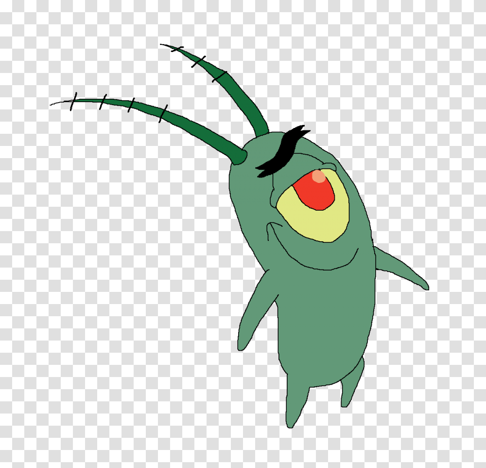 Plankton Smiling, Plant, Green, Cross, Vegetable Transparent Png