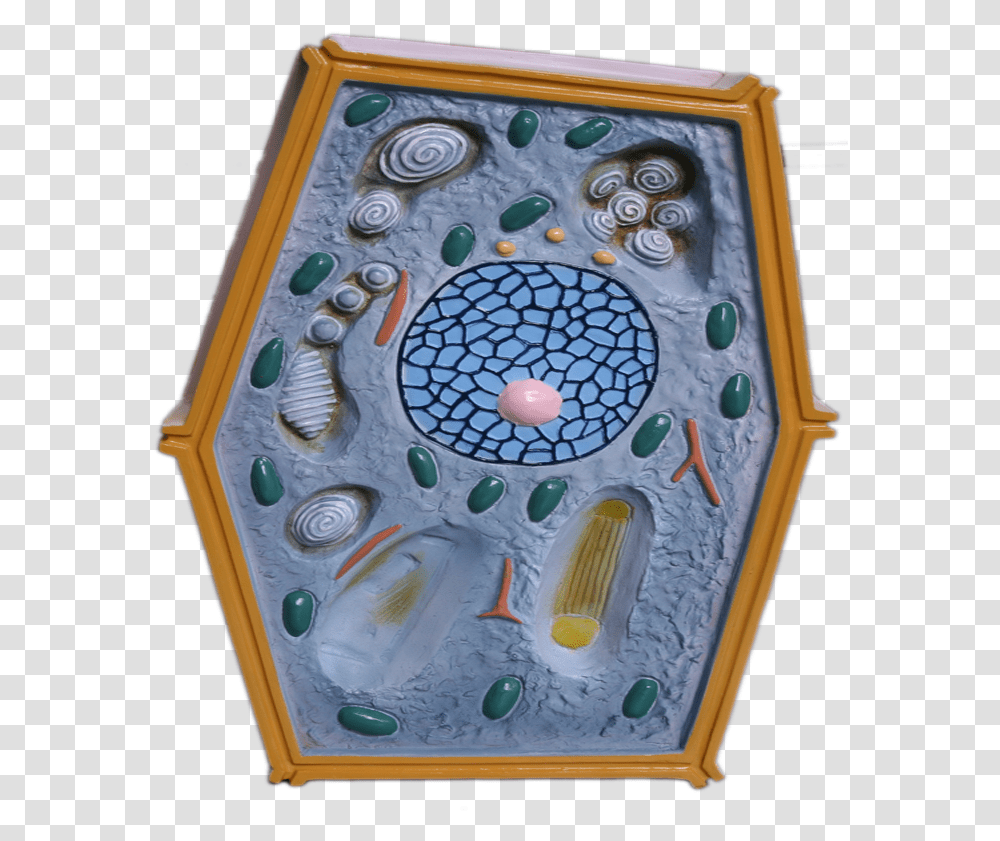 Plant Cell Model For Biology Plant Cell Model For, Birthday Cake, Dessert, Food, Arcade Game Machine Transparent Png