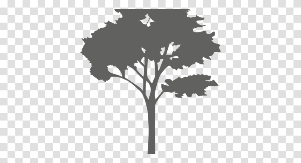 Plant Clipart Background Silhouette Cut Out Tree, Bird, Animal, Stencil, Cross Transparent Png