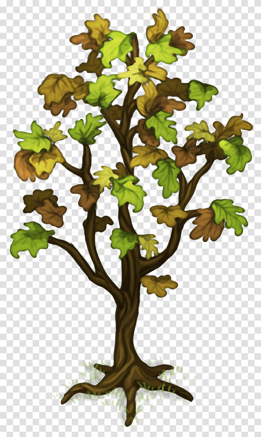 Plant Island Small Tree My Singing Monsters Small Tree, Leaf, Oak, Acanthaceae, Flower Transparent Png