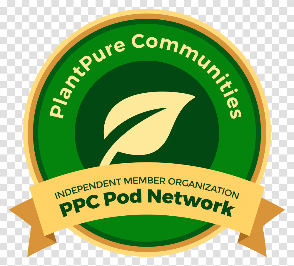 Plant Pure Community Leader Emblem, Label, Logo Transparent Png