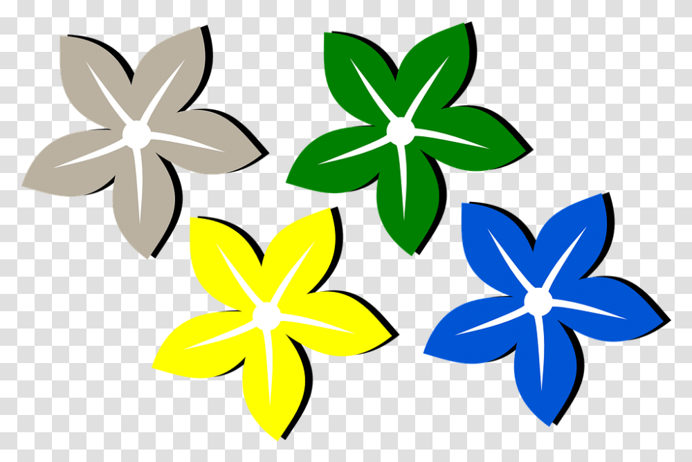 Plant Sale & Spring Fling Cookout 421 Designs Clipart Flowers Clip Art Colored, Petal, Daisy, Leaf, Star Symbol Transparent Png