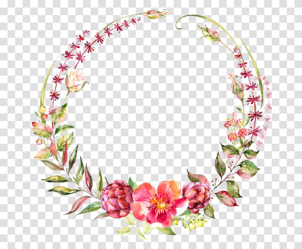 Plant, Wreath, Flower, Blossom Transparent Png