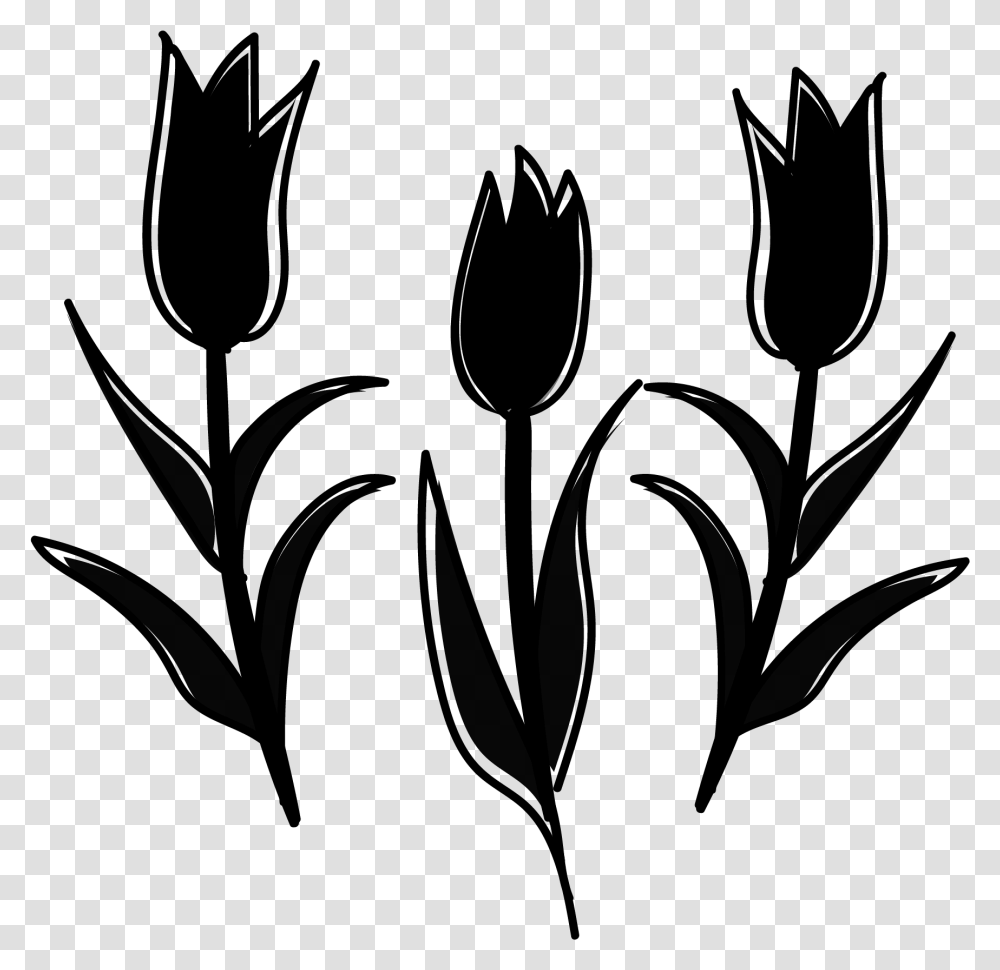 Plant Yellow Stem Tulip Tsubomi White Clipart Sprenger's Tulip, Gray, World Of Warcraft Transparent Png