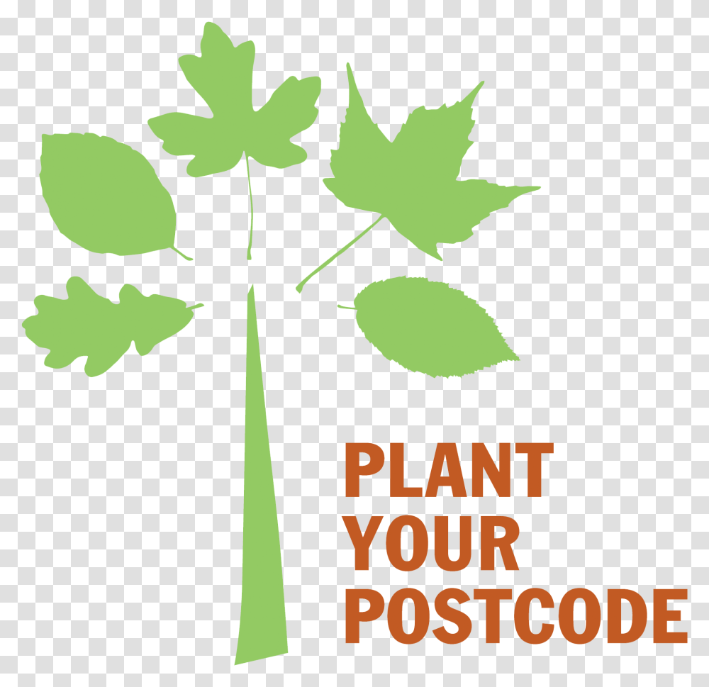 Plant Your Postcode, Leaf, Tree, Poster Transparent Png