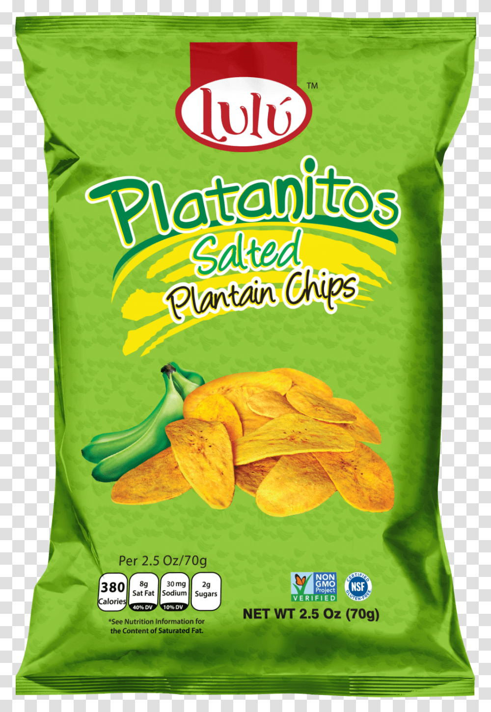 Plantainchips Lulu Plantain Chips Salted, Banana, Fruit, Food, Snack Transparent Png