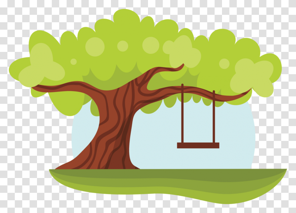 Plantarthouse Tree With Swing Clipart, Toy, Outdoors Transparent Png