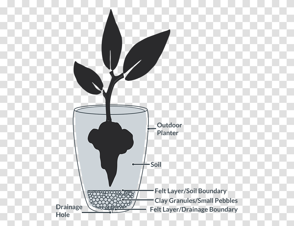 Planters With Drainage, Glass, Jar, Hand, Tie Transparent Png