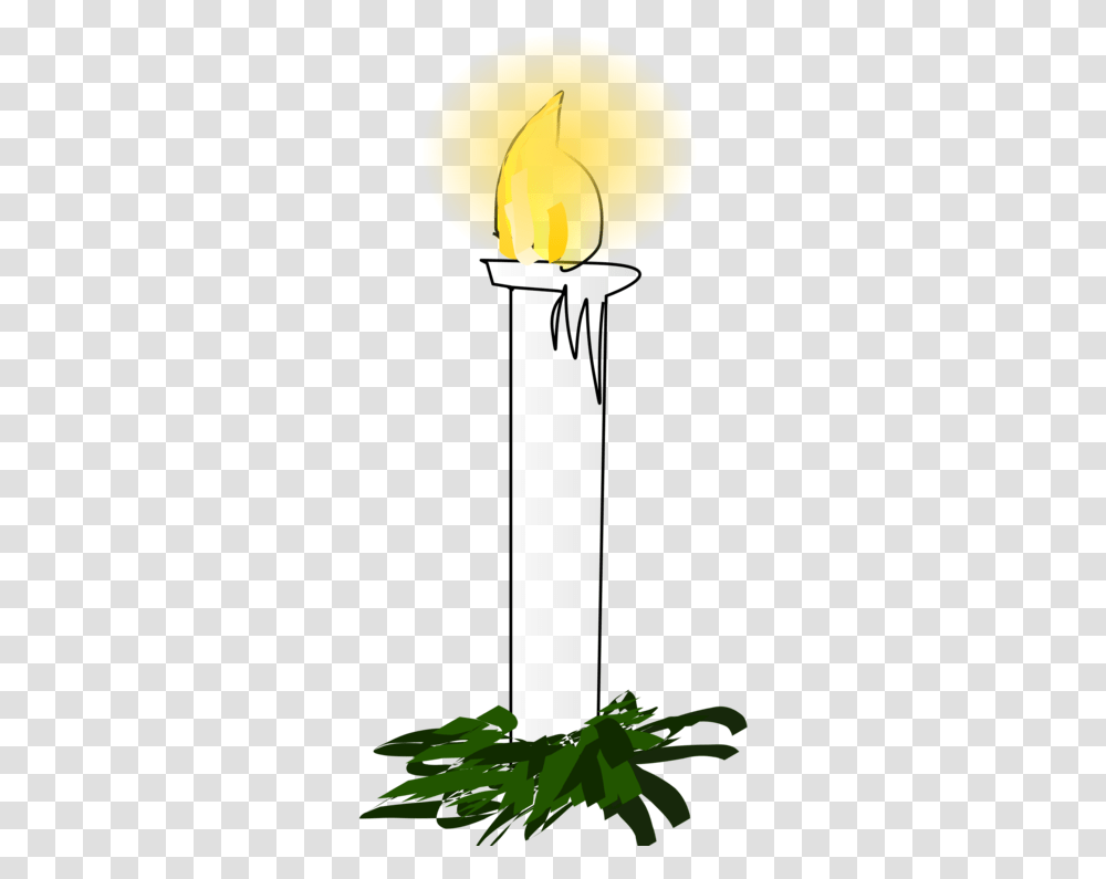 Plantfloraleaf Clipart Royalty Free Svg Christmas Candle Clip Art, Lamp, Flower, Blossom, Rose Transparent Png