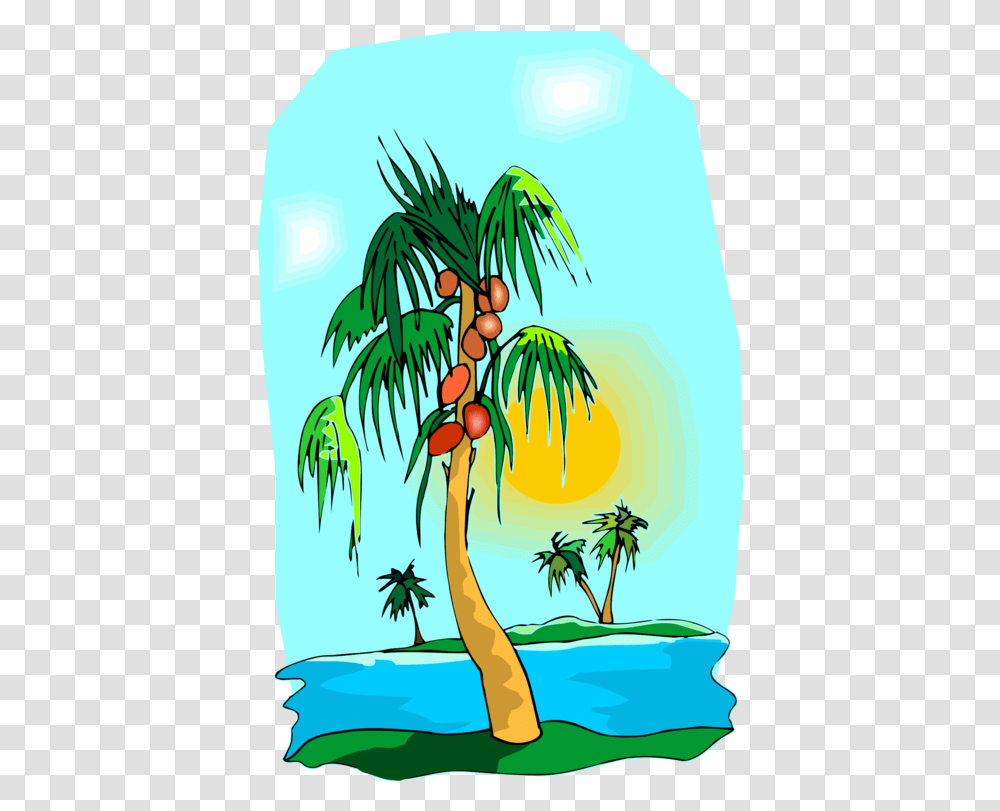 Plantfloraleaf Clipart Royalty Free Svg Clip Art, Tree, Palm Tree, Arecaceae, Fruit Transparent Png