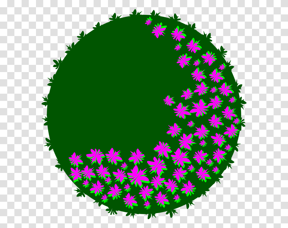 Plantflowercircle Clipart Royalty Free Svg Circle, Graphics, Symbol, Pattern Transparent Png