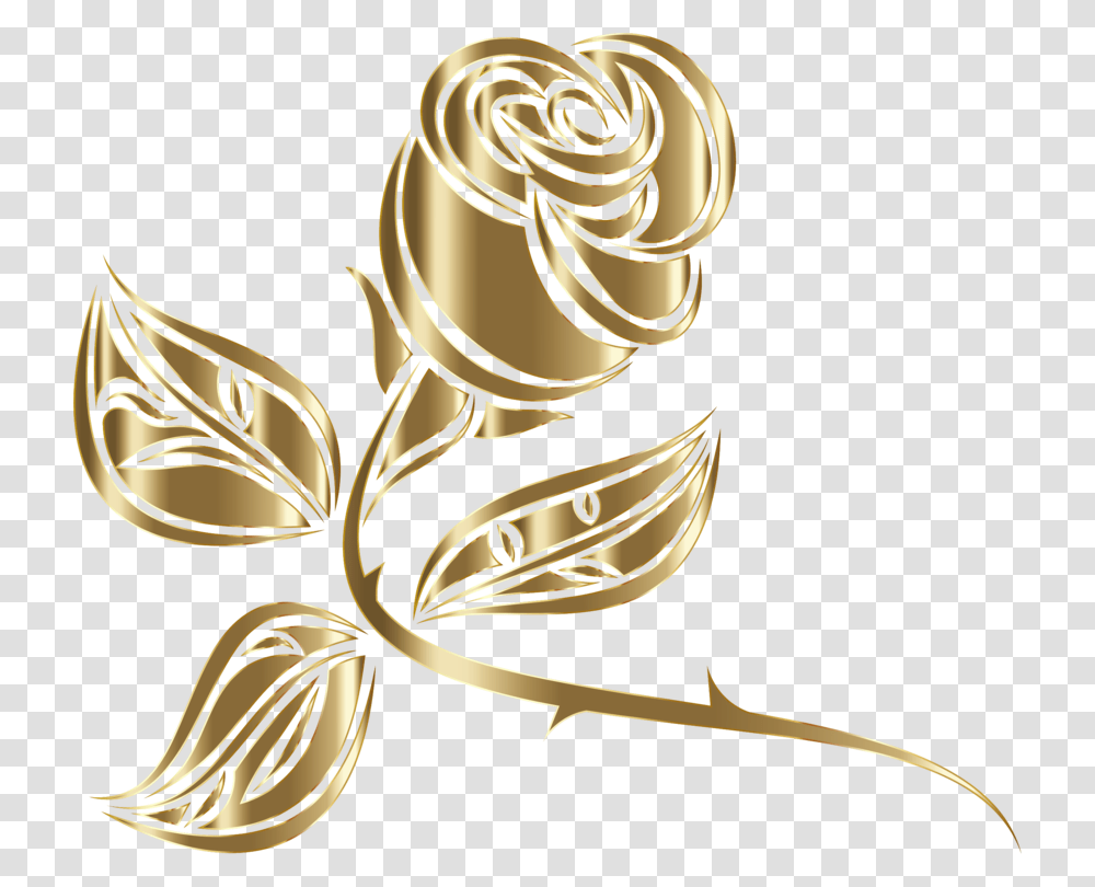 Plantflowercommodity Flower Rose Gold Vector, Ring, Jewelry, Accessories, Accessory Transparent Png