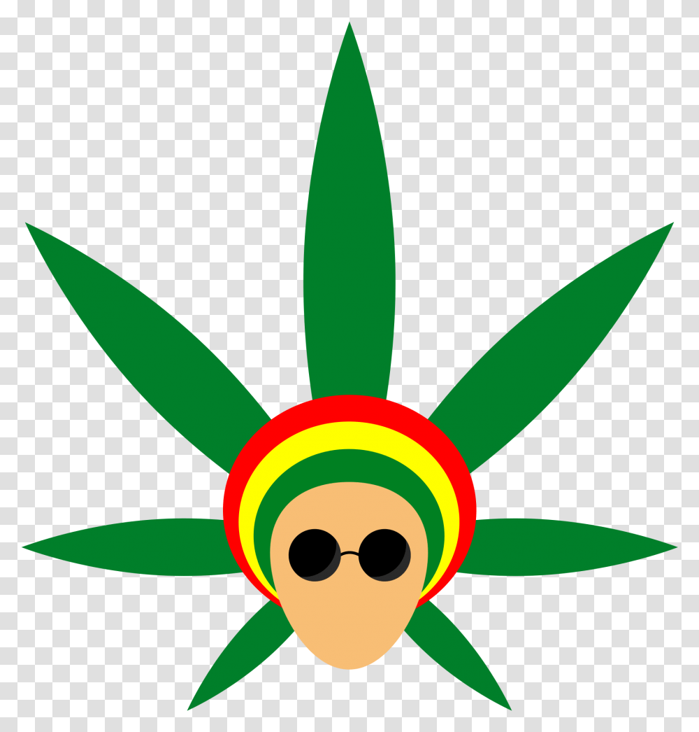 Plantflowerleaf Reggae, Transportation, Vehicle, Aircraft, Sunglasses Transparent Png