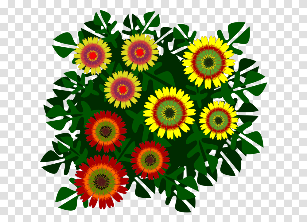 Plantflowersunflower Clipart Royalty Free Svg, Graphics, Floral Design, Pattern, Rug Transparent Png