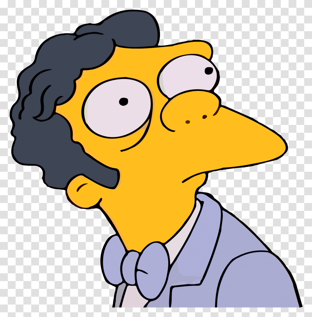 Plantilla De Moe Y Homero Mirndose, Chef, Hand Transparent Png