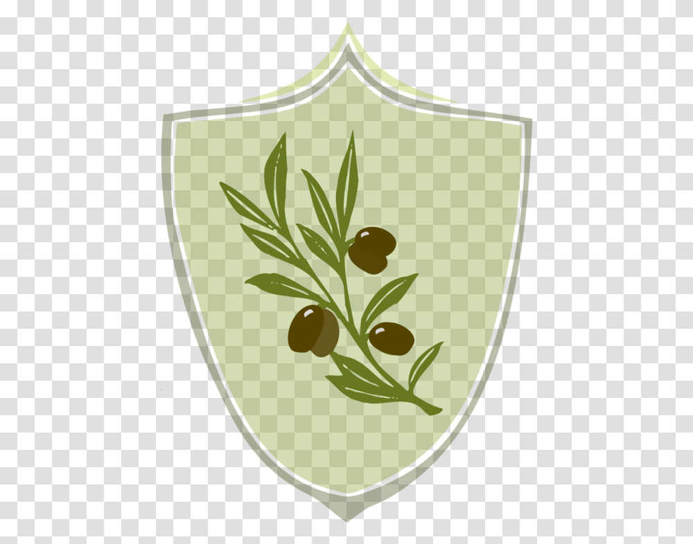 Plantleaffood Olive Tree Branch, Shield, Armor, Rug, Pineapple Transparent Png