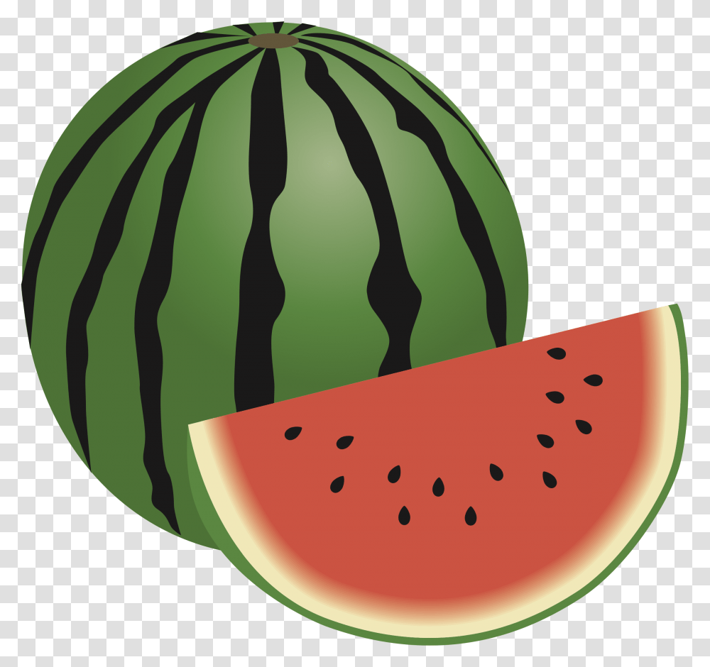 Plants Clipart Water Melon Whole Watermelon Clip Art, Fruit, Food Transparent Png