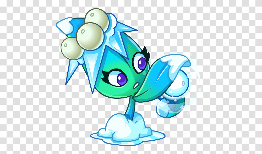 Plants Vs Zombies 2 Ice Plants, Toy, Animal Transparent Png