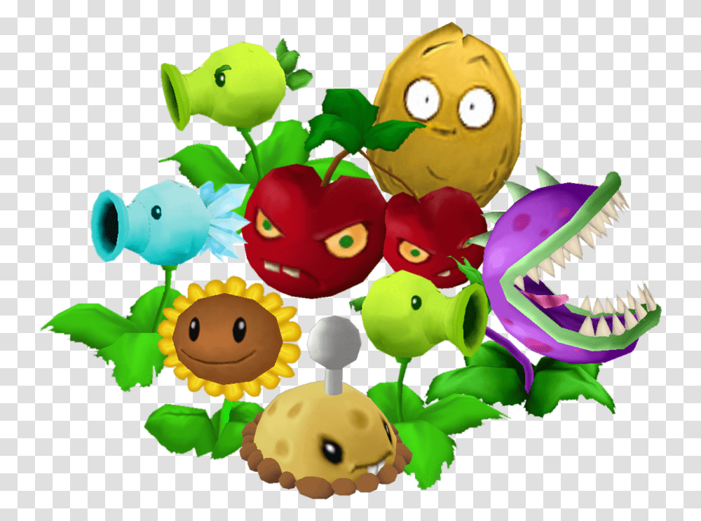 Plants Vs Zombies Day Plants, Animal, Angry Birds Transparent Png