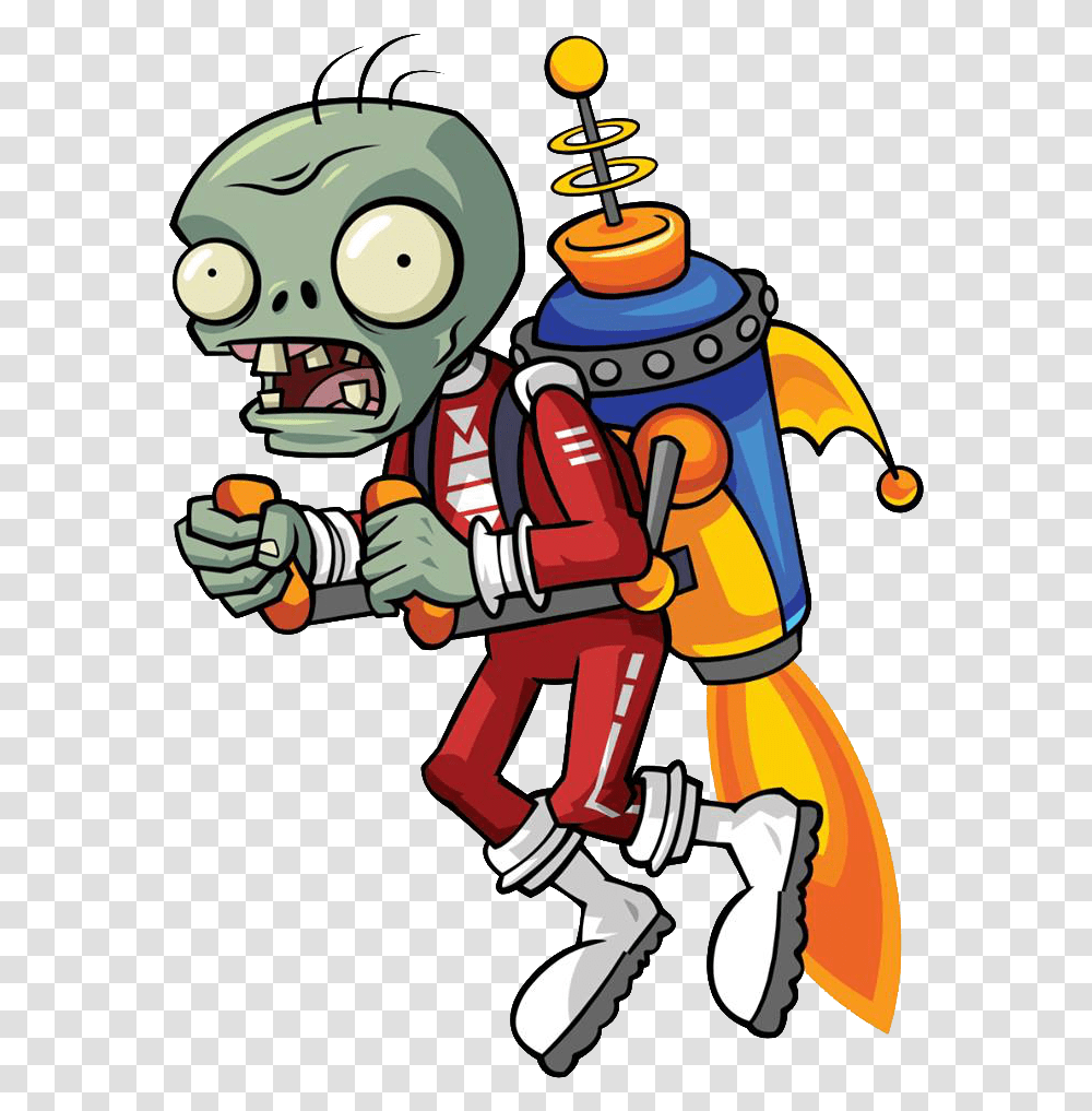 Plants Vs Zombies, Fireman Transparent Png