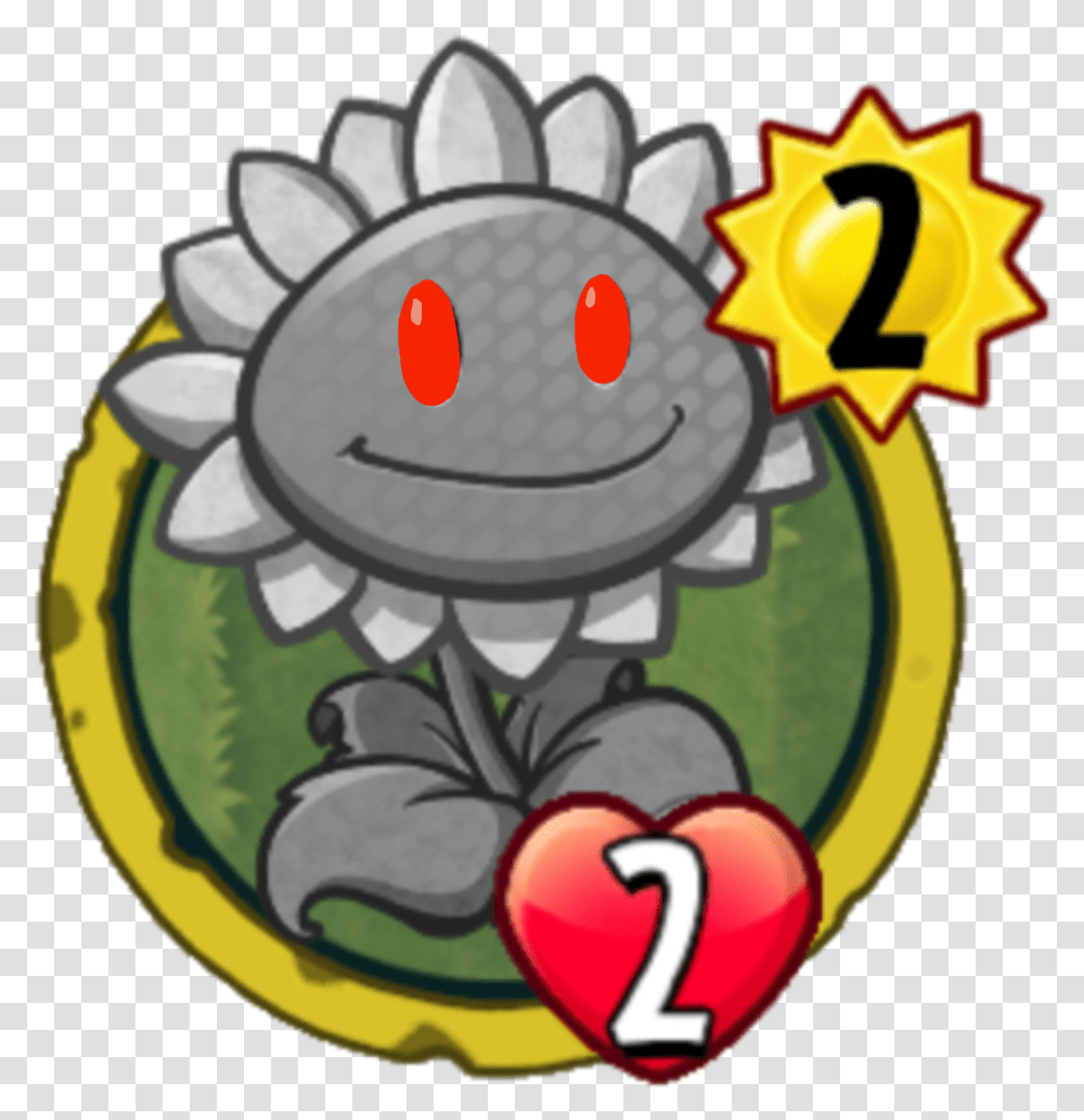 Plants Vs Zombies Heroes Sunflower Clipart Plants Vs Zombies Heroes Sunflower, Birthday Cake, Dessert, Food Transparent Png