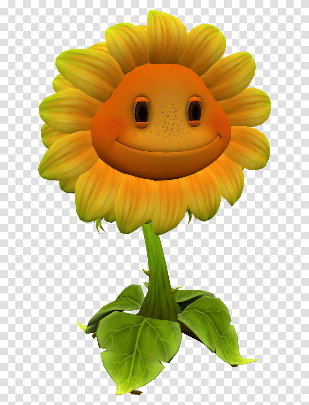 Plants Vs Zombies Sunflower 3d, Animal, Daisy, Photography, Invertebrate Transparent Png