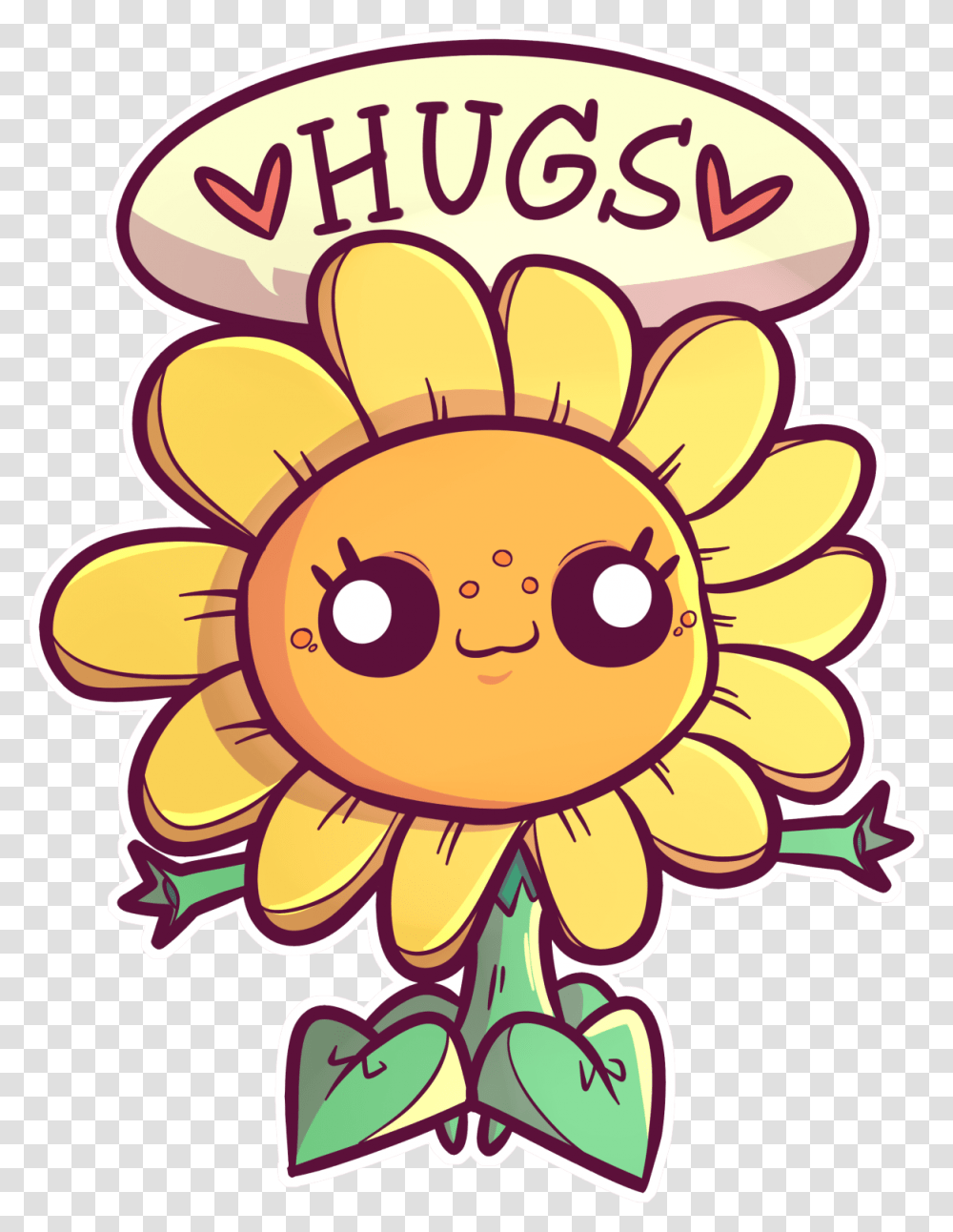 Plants Vs Zombies Sunflower Fan Arts, Pattern, Cupid, Floral Design Transparent Png