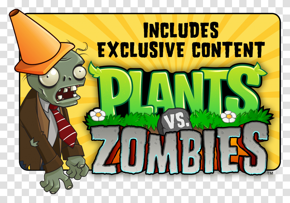 Plants Vs Zombies, Poster, Advertisement, Flyer Transparent Png