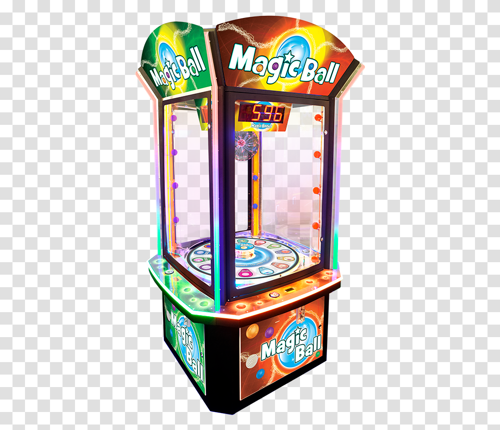 Plasma Ball Brand New Magic Ball Video Game Arcade Video Game Arcade Cabinet, Arcade Game Machine, Photography, Gas Pump Transparent Png