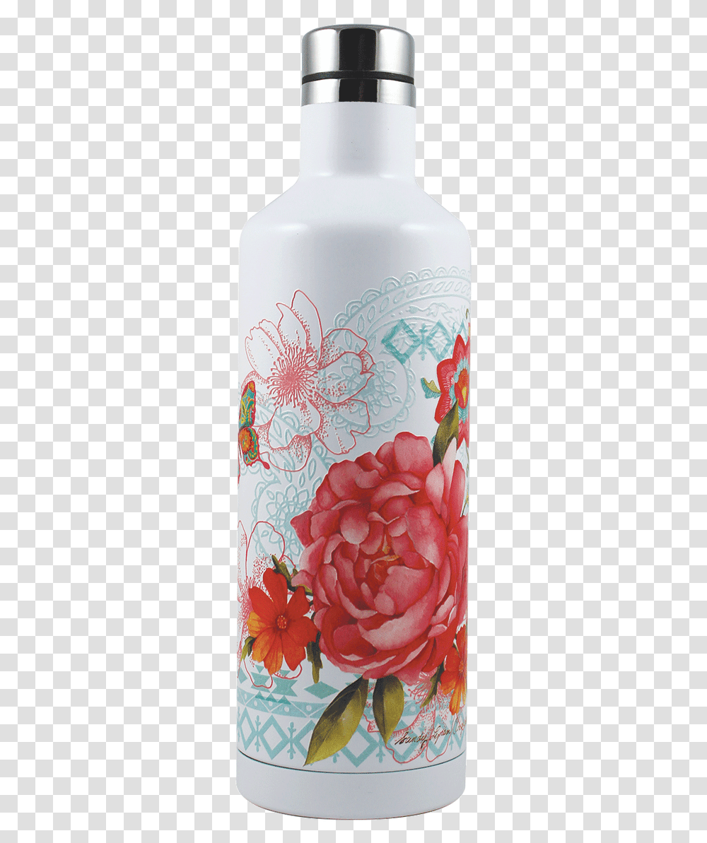 Plastic Bottle, Pattern, Floral Design Transparent Png