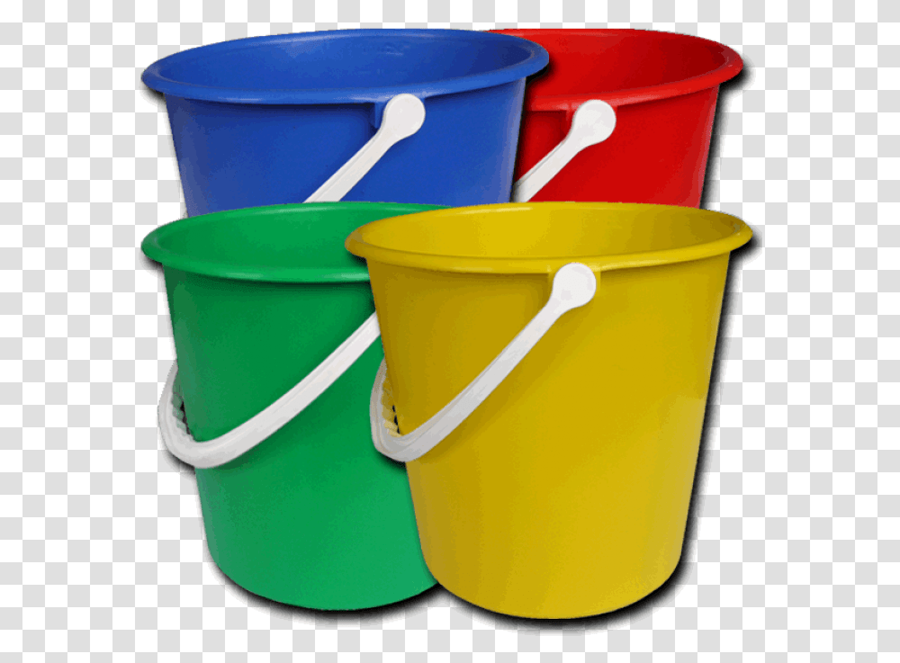 Plastic Bucket Transparent Png