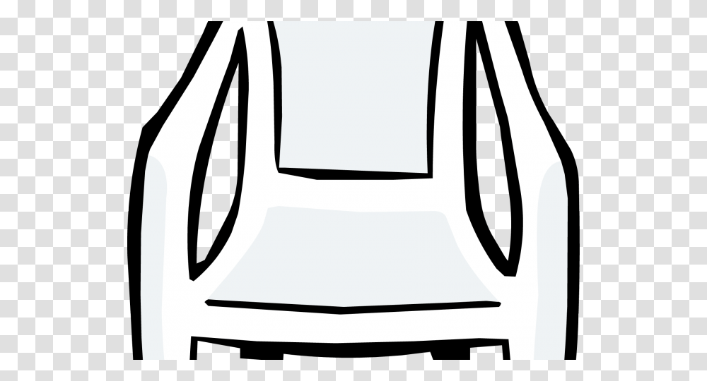 Plastic Clipart Plastic Chair, Cushion, Bag, Pillow, Stencil Transparent Png