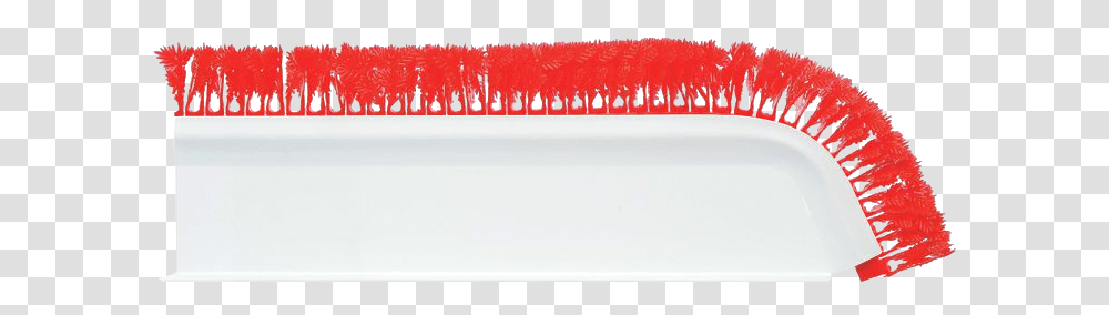 Plastic Divider White With Red 3 12 Paper Product, Apparel, Brush, Tool Transparent Png