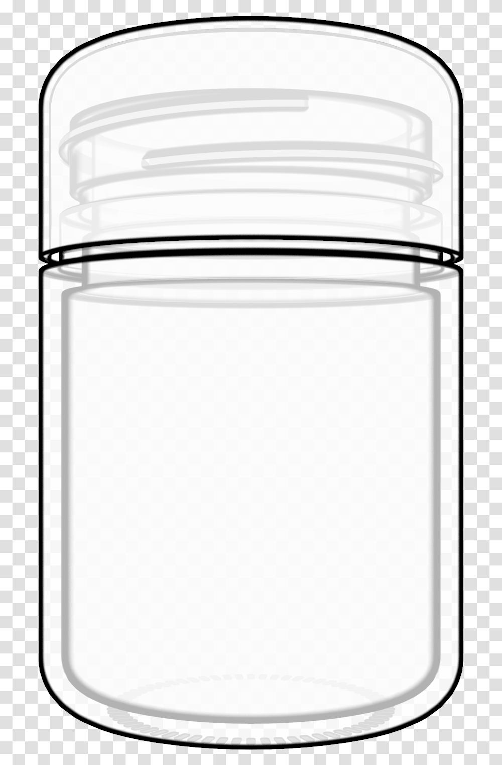 Plastic, Jar, Cylinder, Bottle, Vase Transparent Png