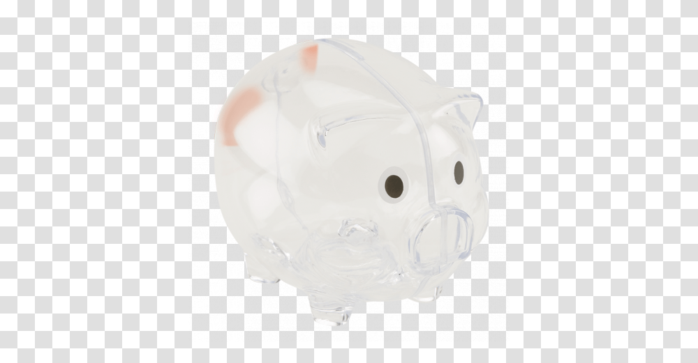 Plastic Piggy Bank Domestic Pig, Helmet, Clothing, Apparel, Diaper Transparent Png