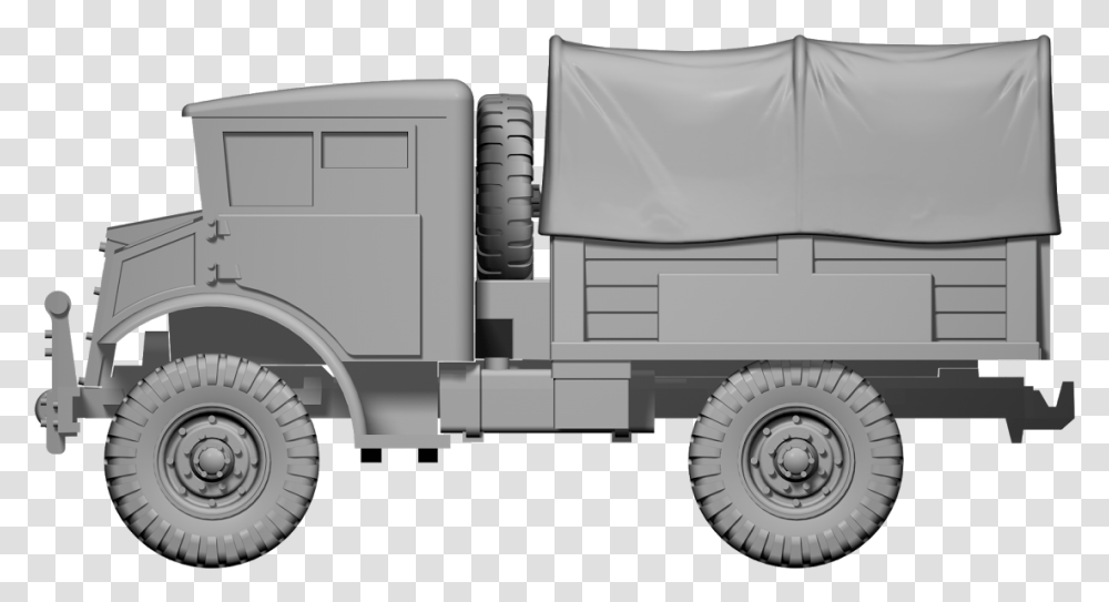Plastic Soldier Company Wwii 15mm British Austin, Wheel, Machine, Truck, Vehicle Transparent Png